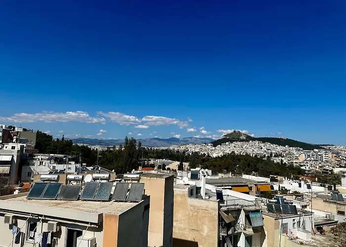 Panathenaic Stadium & Mets & Pangrati Skyline Studio & Athens View Lycabettus